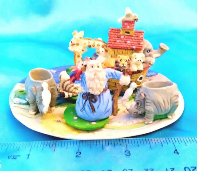 Vintage! NOAHS ARK RAINBOW - MINI TEA SET FIGURES