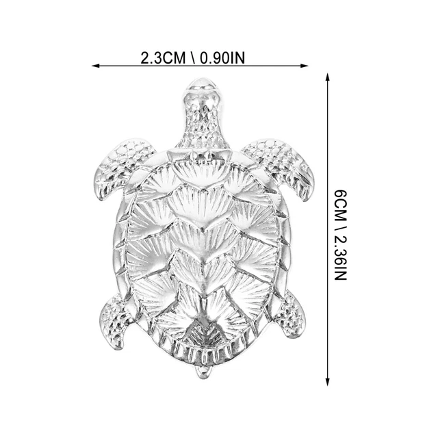 4 Pcs Animal Cupboard Knobs Turtle Cabinet Knobs Handle Brass Knobs Ocean 2