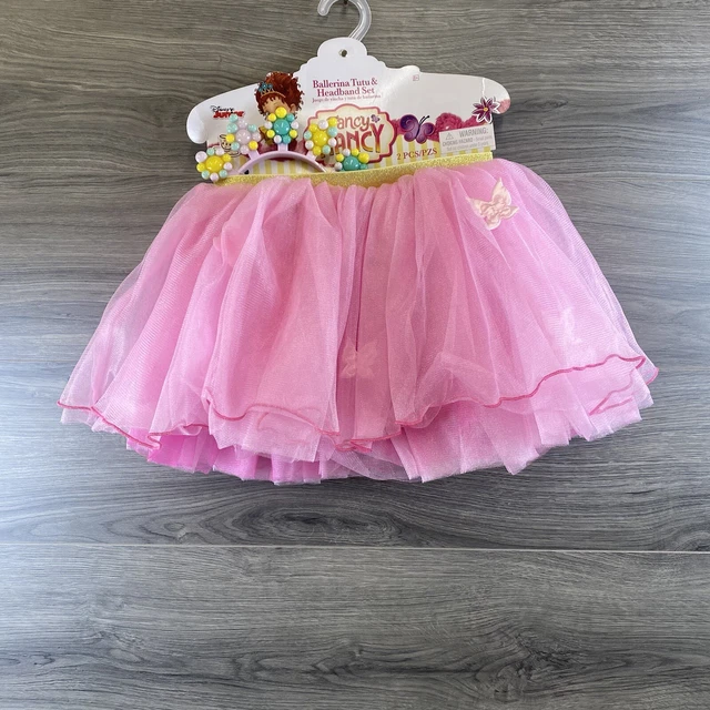Disney Junior Fancy Nancy Ballerina Tutu & Headband NWT