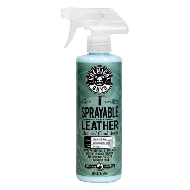 Chemical Guys Sprayable Leather Cleaner & Conditioner In One - 16oz SPI_103_16