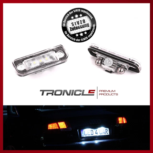 Mercedes S203, W219, R171, W211 LED Kennzeichenbeleuchtung