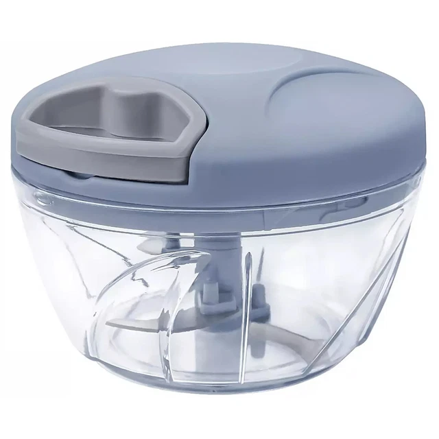 PULL CORD MANUAL Vegetable Cutter Pulling Food Chopper Hand Blender