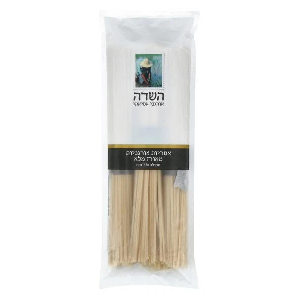 Organic Whole Rice Noodles Kosher Food Israeli Product Hasade   250g