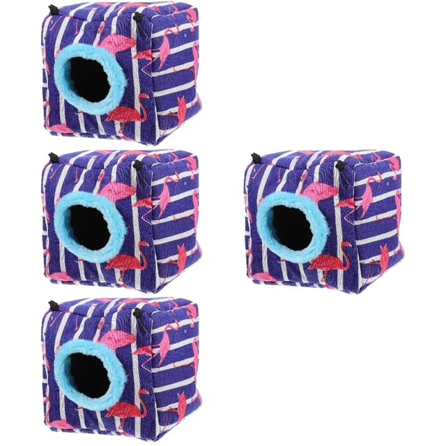 Nid D'Hiver Pour Hamster & Cochon D'Inde - Maison Chaude En Coton, Sac De Couchage Semi-fermé