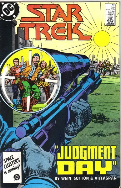 Classic Star Trek Comic Book #32 DC Comics 1986 NEAR MINT UNREAD