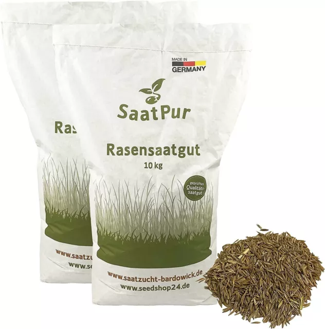 20 kg Sport Rasen Rasensamen Spiel Rasen Grassamen Nachsaat Rasenmischung Gras