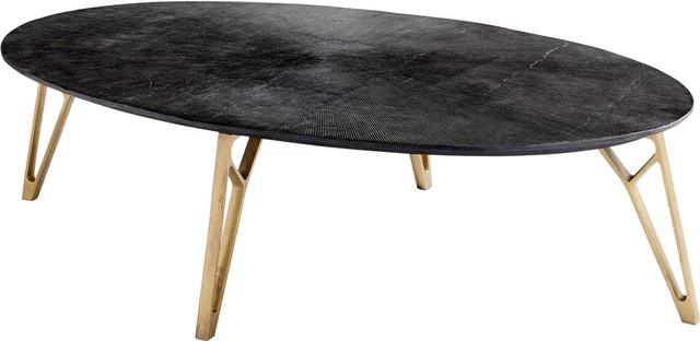 Coffee Table Cocktail CYAN DESIGN Brass Bronze Aluminum