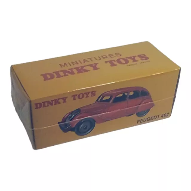 Atlas Dinky Toys 24K; Peugeot 402; Red  Boxed deagostini collection new sealed