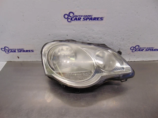 VW Polo Headlight 9N3 05-09 Drivers right front head light 6Q2941008L