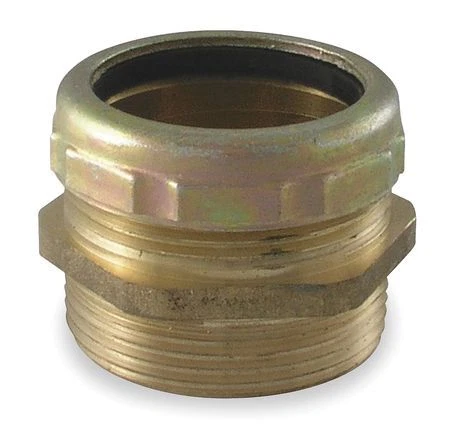 Zoro Select 1Pnu6 1-1/2" Pipe Dia., Brass, Kitchen, Waste Connector