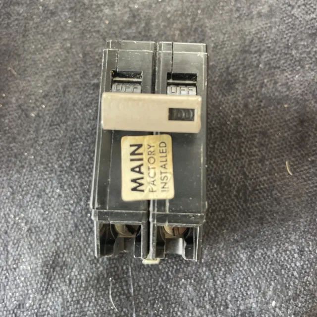 Eaton Cutler Hammer CH2100 2 Pole 100 Amp Main Circuit Breaker Metal Foot