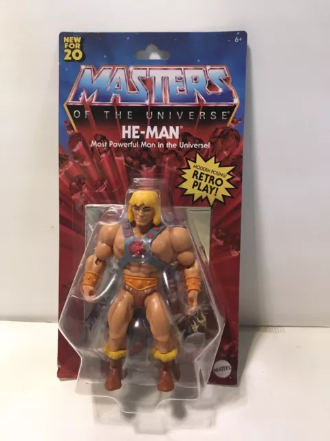 Masters Of The Universe Origins He-Man Action Figure 2020 New