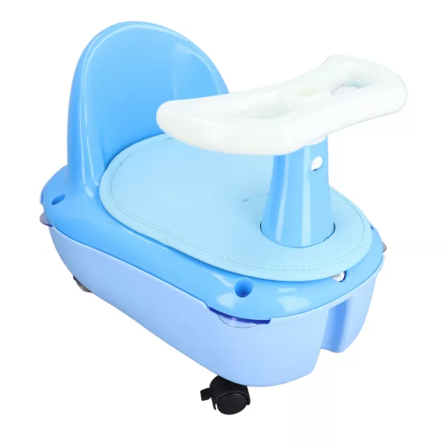 (Blue)Baby Bath Easy Clean Plastic Bath For Toddlers For Dining