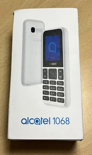 ALCATEL 1068 mobile phone dual SIM Black Unlocked