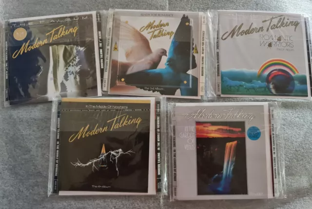 CDs  Modern Talking Collector's Edition with 8-page booklets and bonus tracks
