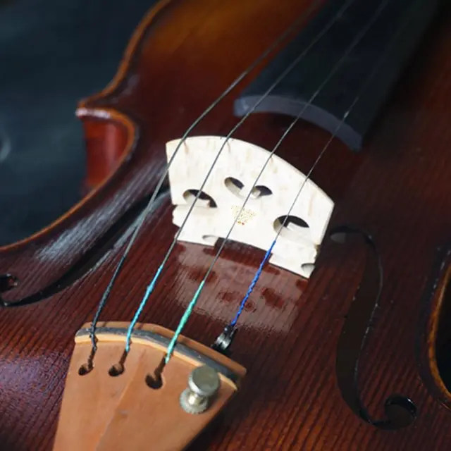 4pcs Fiddle Bridge Professional Maple Wood for 4/4 Size Musical Instrument Parts