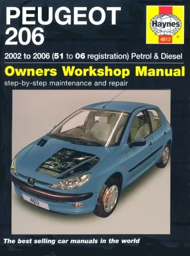 Peugeot 206: 2002 to 2006 Petrol and Diesel Owners... by Gill, Peter T. Hardback