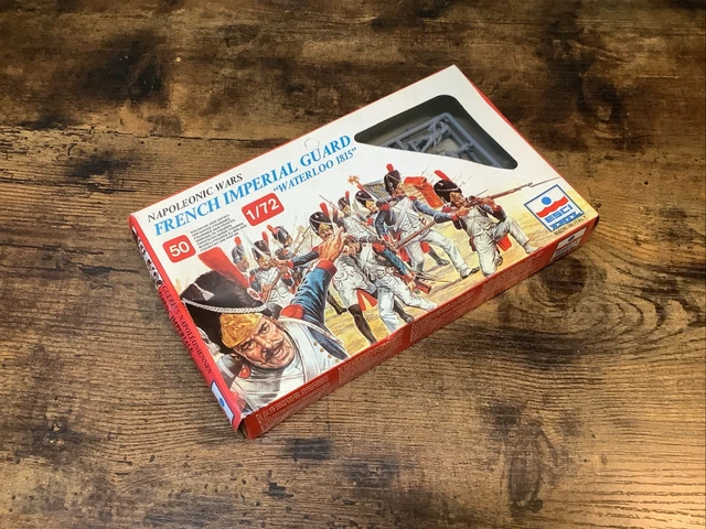 Esci 214 1/72 Garde Impériale Française Waterloo 1815 – Figurines Napoléoniennes Peintes