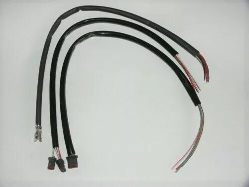 Ape Hanger Handlebar Wiring Extension Kit for 2014-2021 Harley Davidson Models 3