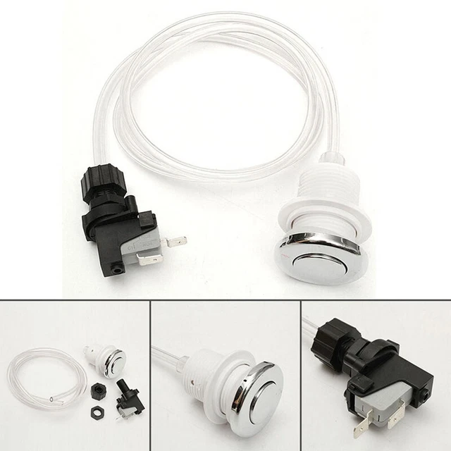 Botón de aire útil 6,3 mm fiable para control remoto elegante piscina de aire