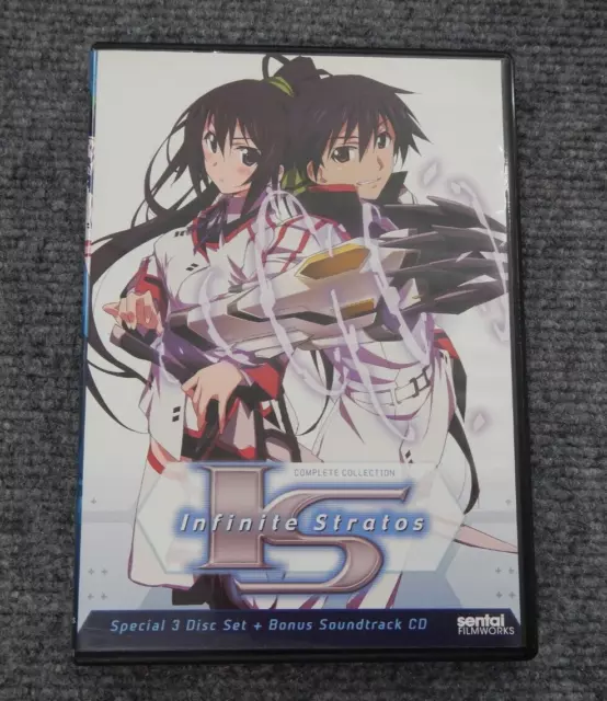 Infinite Stratos II (DVD, 2014, 3-Disc Set) for sale online