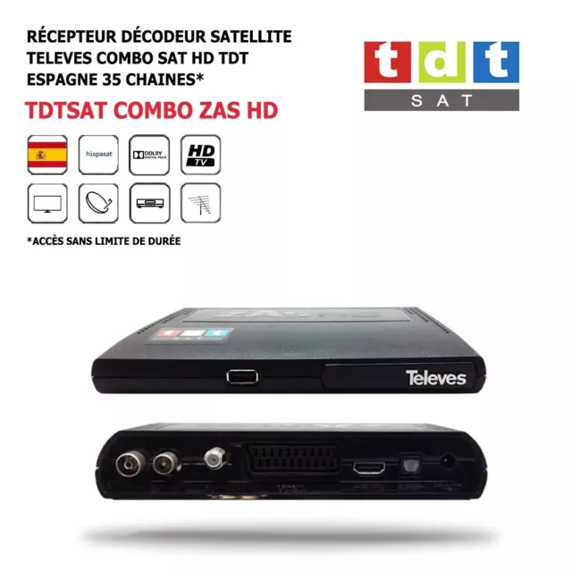 Televes Digital Terrestrial Receiver HD DTT ZAS