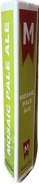 ￼Ceramic March First Mosaic Pale Ale Beer Tap Handle Knob Cincinnati Ohio