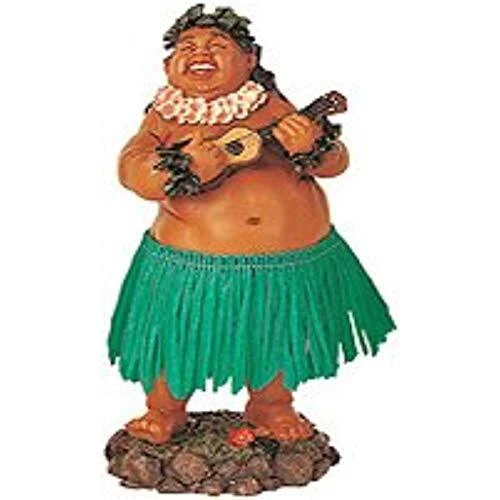 Dashboard Hula Doll Local Boy with Ukulele 7 inch
