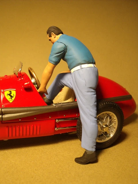 FIGURINE 1/18 Clay Regazzoni Ferrari Vroom Not Peint Minichamps Gp Replicas EUR 30,00 - FR
