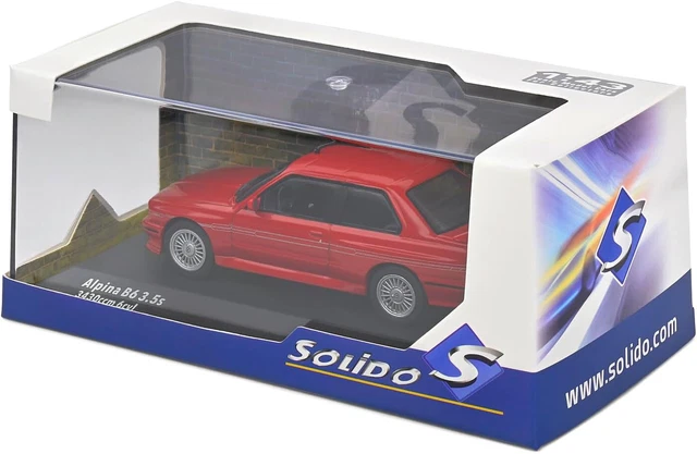 Maquette BMW Série 3 Alpina B6 3.5S 1986 - Échelle 1/43 Par SOLIDO - NEUVE En Boîte