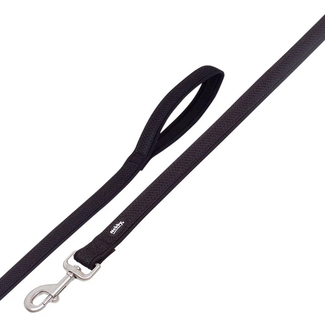 Nobby Hunde Leine Mesh Preno schwarz, diverse Größen, NEU