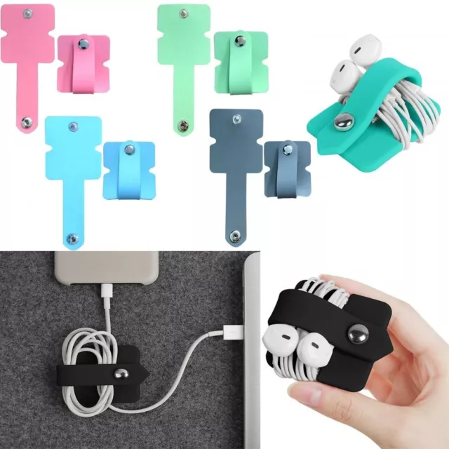 EARPHONE CORD WINDER Cable Manager Winder Tie Cable Winder Cord Organizer  $11.37 - PicClick AU