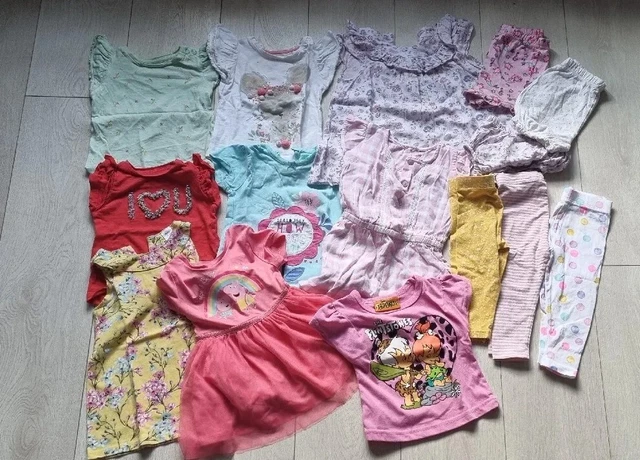 Baby Girls Girl 9-12 Months clothing cloths Summer Bundle Joblot Holiday Shorts