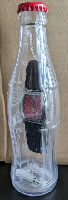 2002 Coca Cola Quartz Watch in collectable bottle