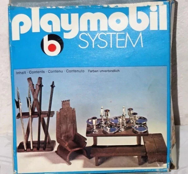 4 Chopes à Bière Playmobil - Accessoire Taverne Médiévale Château, Occasion
