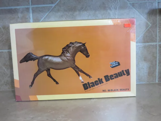 SEALED! NIB Breyer VINTAGE #89 Black Beauty black horse picture box SEALED 1979