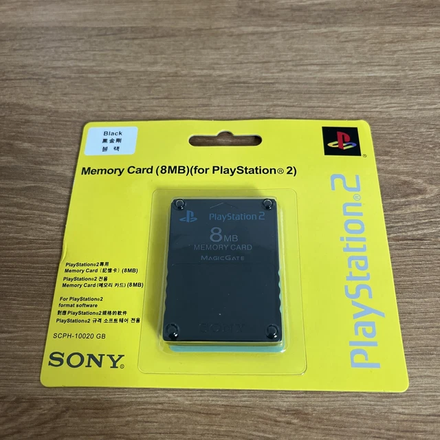 Cartão De Memória Sony Scph-10020 8mb Ps2 | Frete grátis