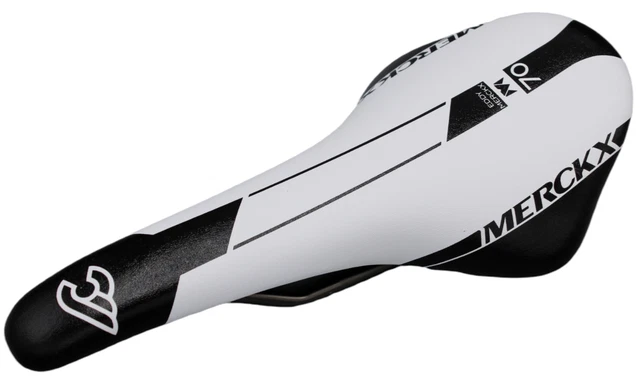Selle San Marco Concor Cuir & Velours Blanc Glace – Occasion Exceptionnelle