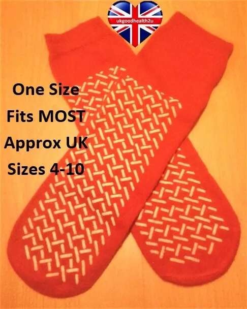 Double Tread Slipper Socks, Hospital Socks, COTTON/REGULAR FITS