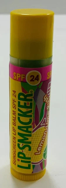Vintage Lip Smacker Lip Gloss Lip Balm Lemon Lime Rush 0.14 Ounce