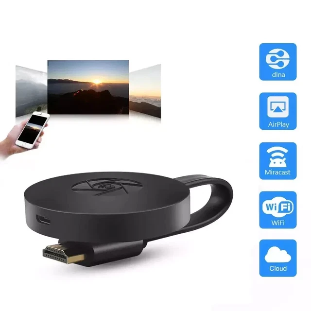 MpioLife Dongle HDMI Sans Fil 5G Miracast 4K Full HD, Hifi, Écran Sans Fil pour iPhone/iPad MpioLife Dongle HDMI Sans Fil 5G Miracast 4K Full HD, Hifi, Écran Sans Fil pour iPhone/iPad