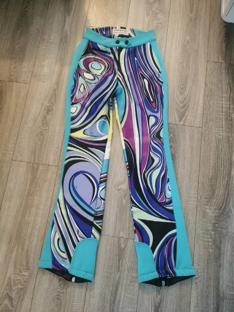 Pantalon De Ski Et Gilet/Jacket Emilio Pucci Rossignol Taille M - Occasion