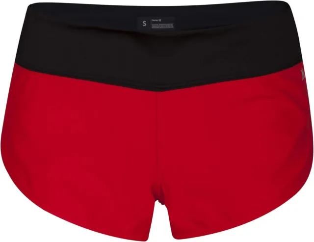 Hurley Women's water repellent board shorts, swimming trunks Speed ​​Red 1, S