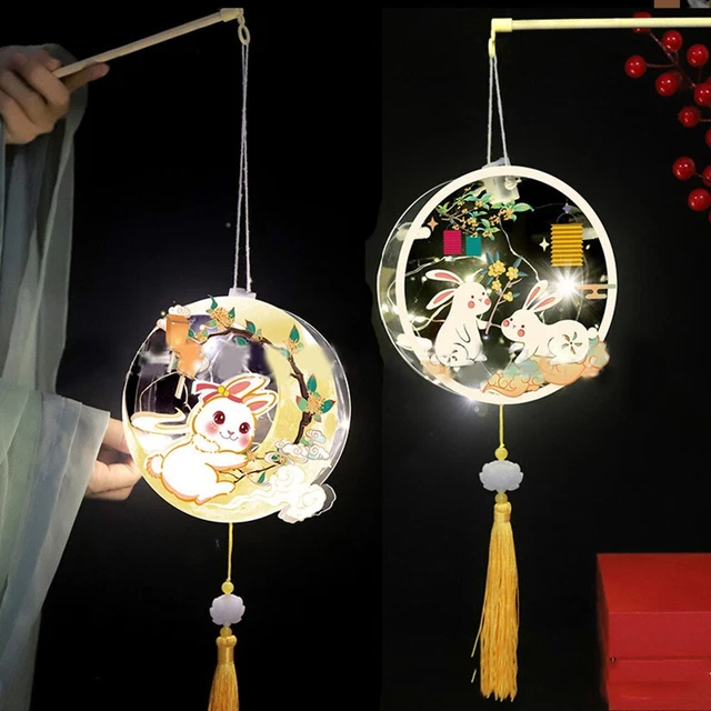 Laterne Laternenteile 45 Cm Acryl Transparent Glatte Kanten Kaninchenlicht
