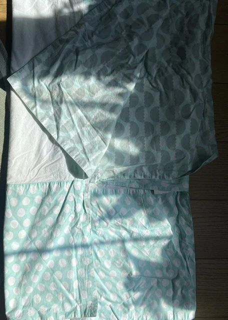 The Land Of Nod Crib-skirt Double Sided