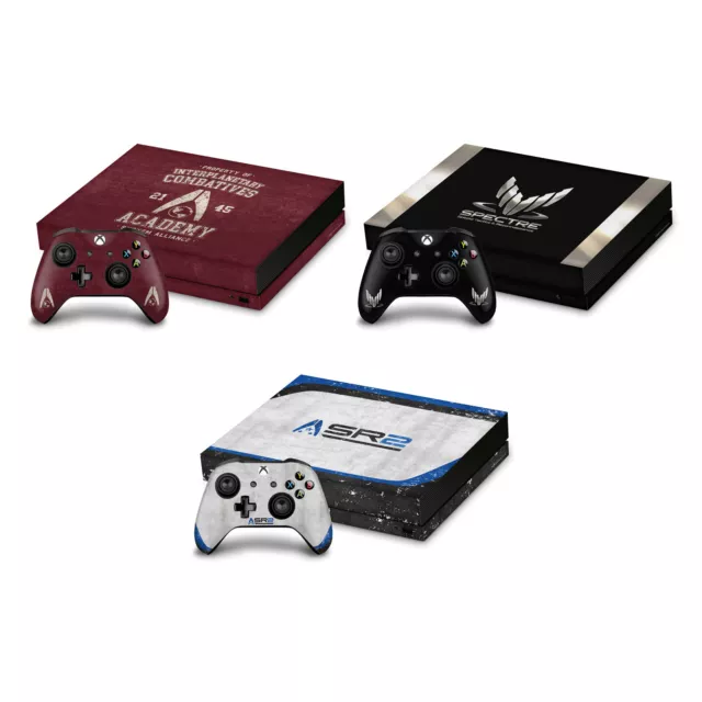 Ea Bioware Mass Effect 3 Badges And Logos Vinyl Skin Decal For Xbox One X Bundle