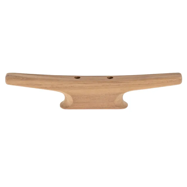 Whitecap 60404 10" Cleat Teak - Whitecap 60404 Cleat - 10" Teak