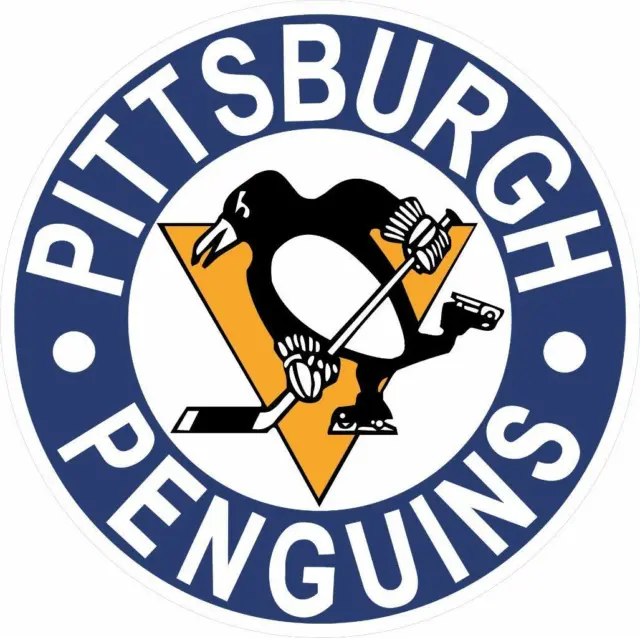 Pittsburgh Penguins Vinyl Decal ~ Car Sticker - for Walls, Cornhole Boards