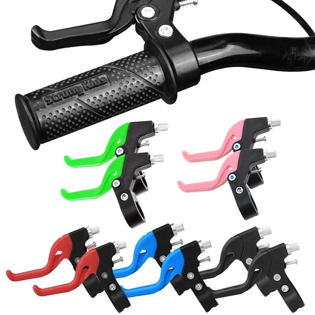 Leviers De Frein Vélo Enfant Rose - Paire Gauche/Droite - Diamètre 22 Mm Universel