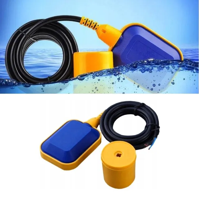 Schwimmerschalter 230V 10A IP68 mit 10m Kabel Trockenlaufschutz